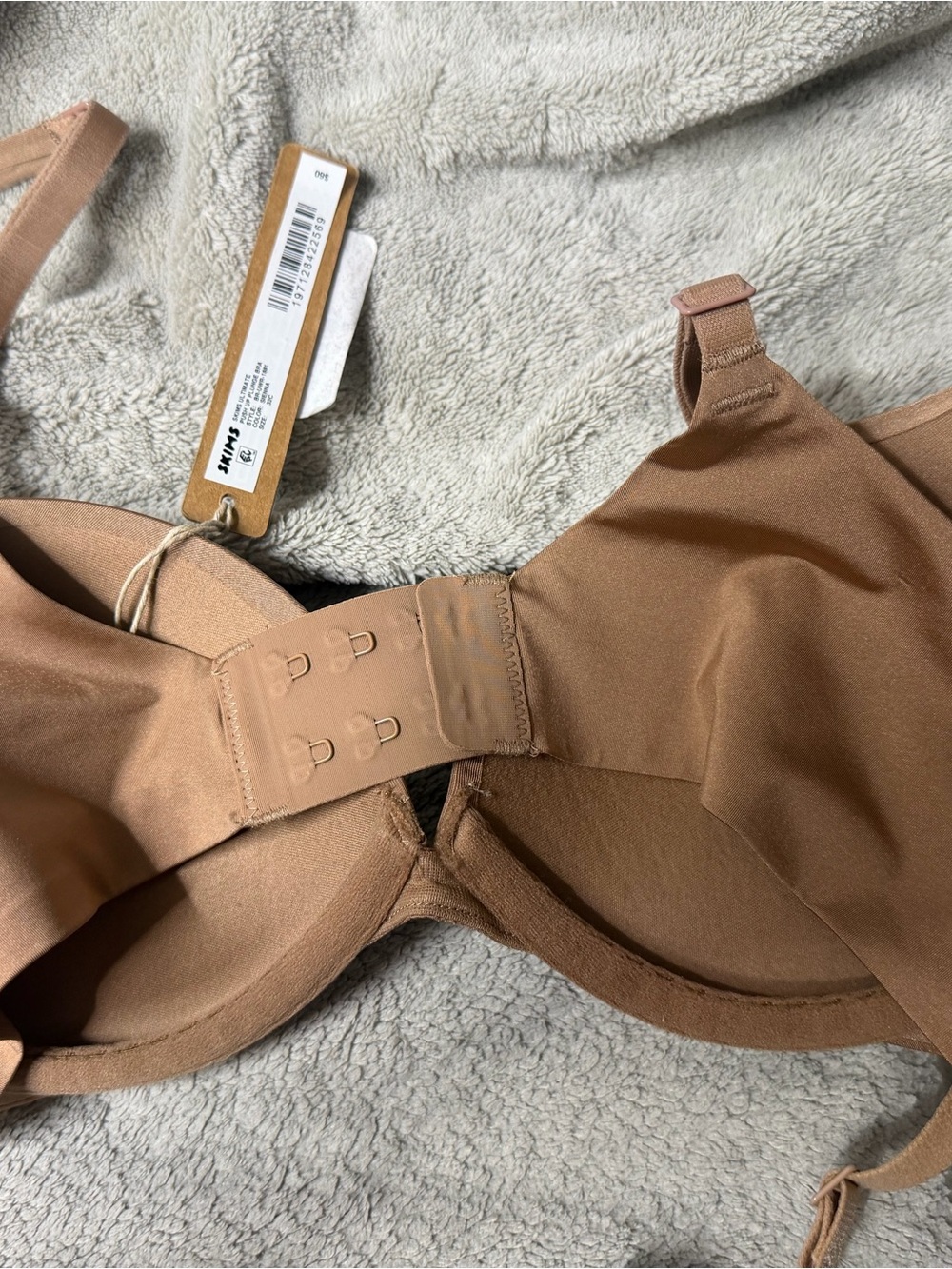 SKIMS Smooth T-Shirt Bra Pack in Nude, Tan, and Black - Picture 7 of 8